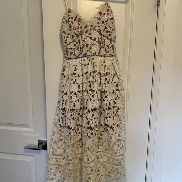 Self-Portrait | Dresses | Selfportrait Azaelea Midi Dress | Poshmark
